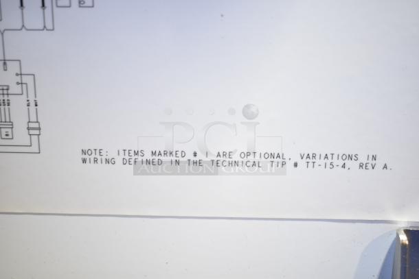 Text from Cornelius Merchandiser Kit Assembly manual mentioning wiring instructions and optional items.