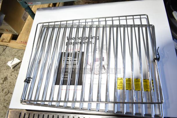 Brand new Avantco 177CO16 convection oven rack. Stainless steel, scratch and dent condition. Commercial countertop model.