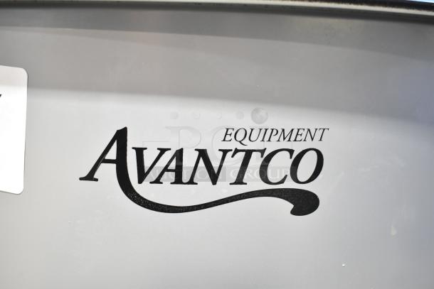 Avantco 177RCB124 electric rice cooker/warmer, 240V, 124-cup capacity, brand logo visible, new scratch and dent condition.