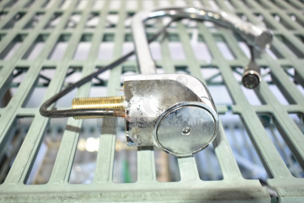 8 various items featuring 020237-45 power unit, chrome finish, fair condition, includes bolts and wiring.