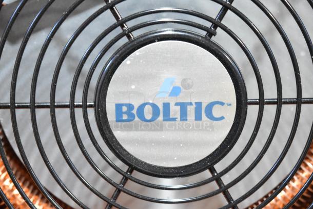 Brand new Boltic SHAG-K12F portable electric salamander heater, 480V, 3-phase. Scratch and dent condition.
