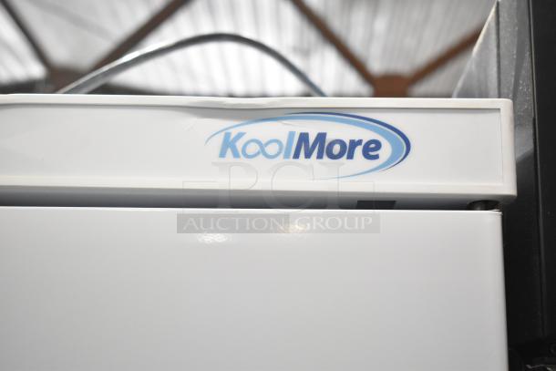 KoolMore KM-FMD20WH commercial reach-in freezer, 21 Cu. ft., scratch and dent, 115V, 1 Phase, new condition.
