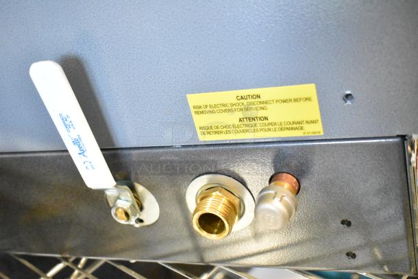 BRAND NEW Hatco FR-4B Commercial Rethermalizer Heater, 208V 3 Phase. Visible caution label for electrical safety.