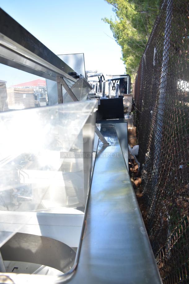 Commercial floor-style ice cream dipping cabinet, stainless steel build, 115 volts, 1 phase, used condition.