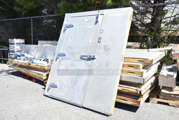 Imperial Brown Walk-In Box with Pro3 Heatcraft PTN047M6BE Compressor. 208-230 Volts, 1 Phase. Used condition.