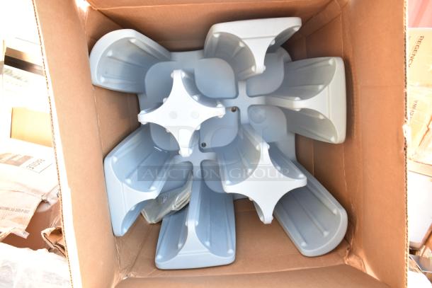 Box of brand new items including a poker chip dolly. Items may have minor scratches or dents. Auction for eight times the bid.