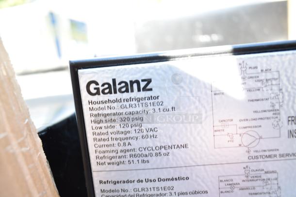 4 mini coolers; Haier HC17SF10RB, Galanz GLR31TS1E02 (3.1 cu. ft), Black & Decker BCF46B; 115V, 1 Phase.