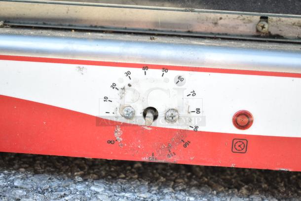 Empero EMP.PFE4-U commercial countertop convection oven, temperature dial visible, slight wear, 208 volts.