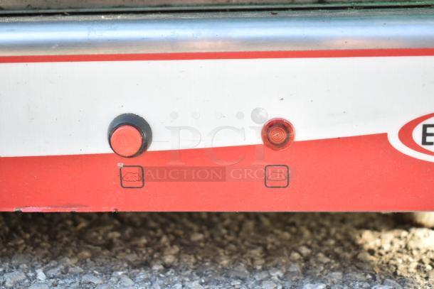 Empero EMP.PFE4-U commercial countertop convection oven controls. Features buttons and indicator lights. 208 volts.