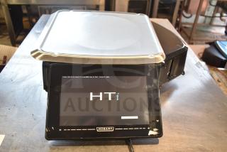 2017 Hobart HTi-7LH26 commercial countertop food portioning scale, touchscreen display, 120/208-240V, tested and working.