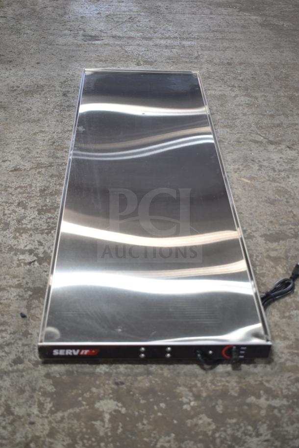 BRAND NEW ServIt 423HSW2060 stainless steel heated shelf warmer, 2025 model, 120 volts, 1 phase, minor scratches.