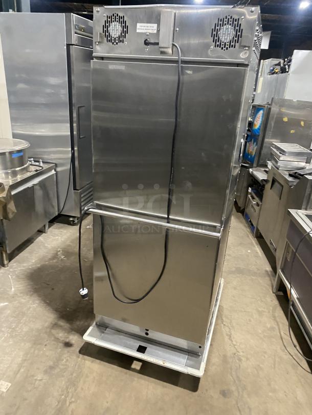 Wow! Winston Commercial Stainless Steel Insulated Mobile Cabinet, Model HOV514UVE, SN: 20190904-0056, 120V, 1 Phase, on Casters.