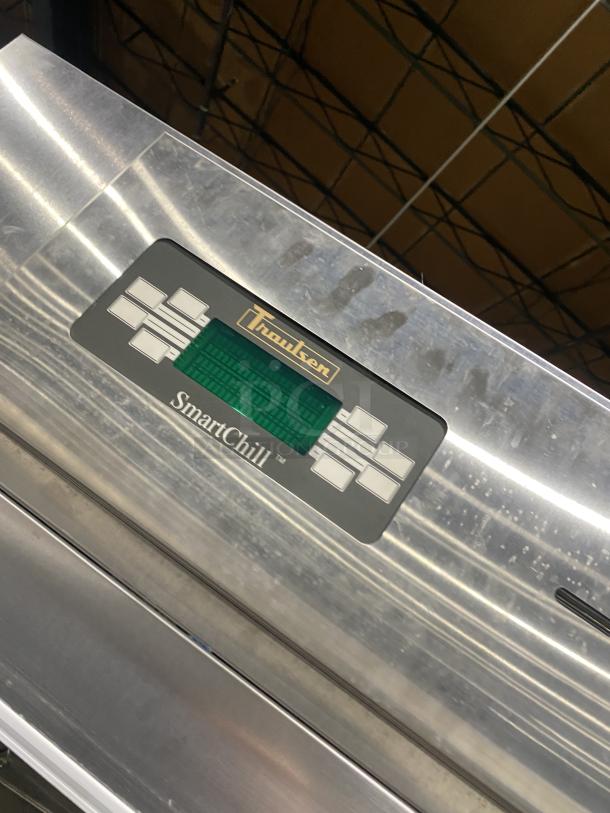 Traulsen RBC100 stainless steel blast chill freezer, SmartChill display, on casters, 208-230V, 1 phase, SN: T09031K05.