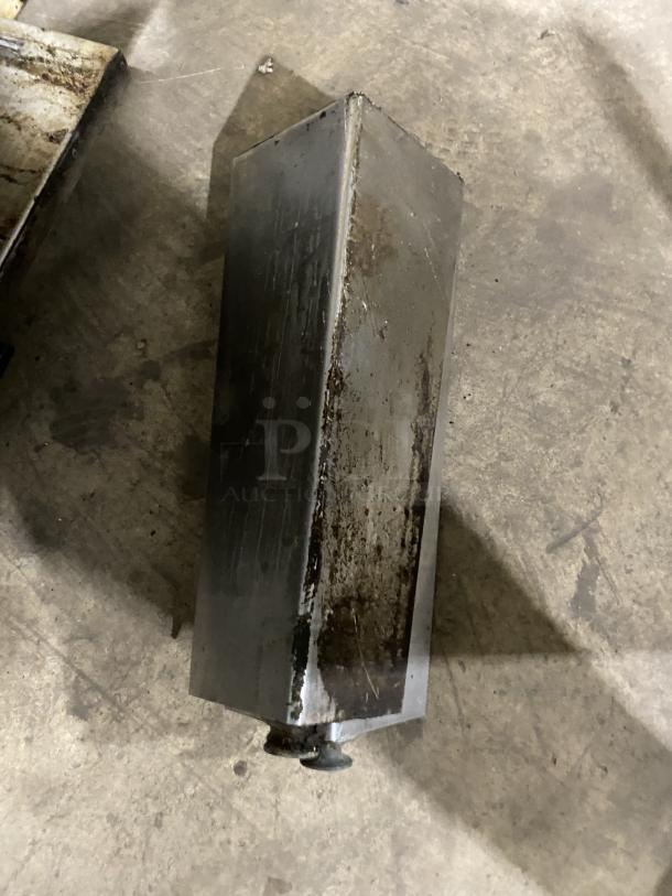 Bakers Pride GP-51 stainless steel countertop deck oven, natural gas, visible wear, serial number 35745.