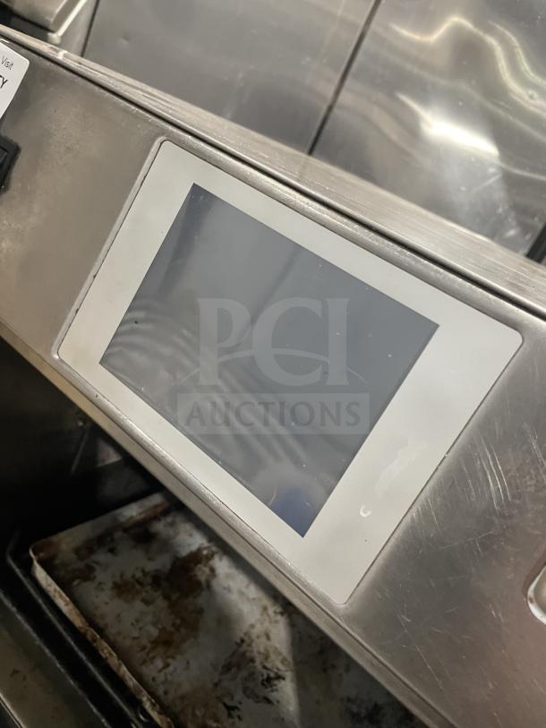 MerryChef Eikon E4 stainless steel rapid cook oven with EasyTouch touchscreen, 208/240V, serial number 1501213091108.