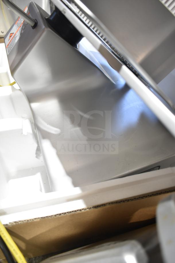 2025 Bizerba GSP H Commercial Meat Slicer, 120V, 1 Phase. Stainless steel finish, excellent condition.