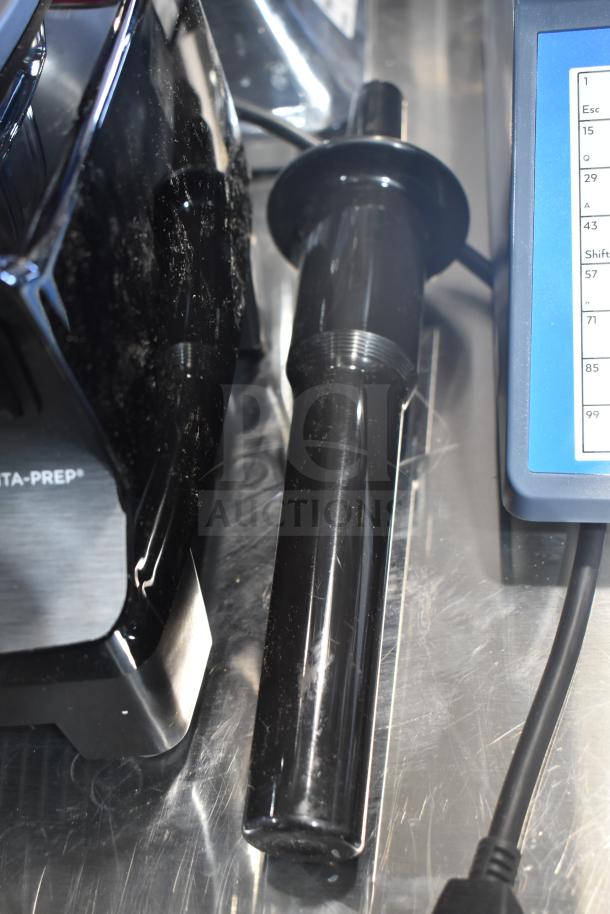 Vita-Mix VM0101 blender base and tamper, featuring "VITA-PREP" label. Brand new with minor scratches, 120V.