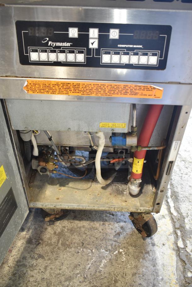 2016 Frymaster FBCR18CSE pasta cooker/rethermalizer, 90,000 BTU. Control panel, visible labels, and interior components shown.