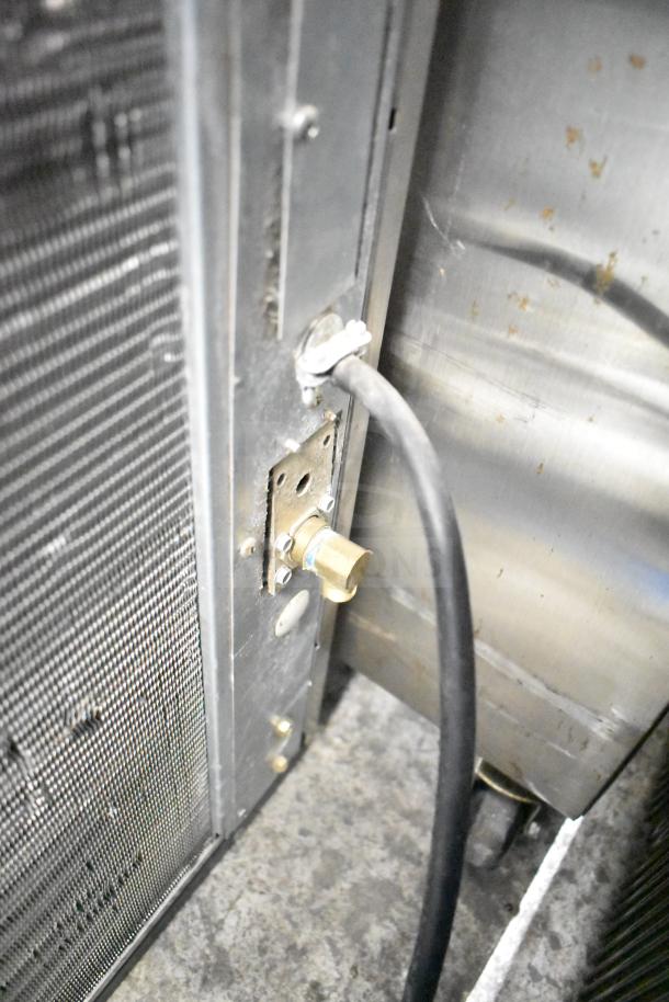 2016 Scotsman C0522SA-1E commercial ice head. Metal and rubber components shown. Model label visible. 115V, 1 phase.