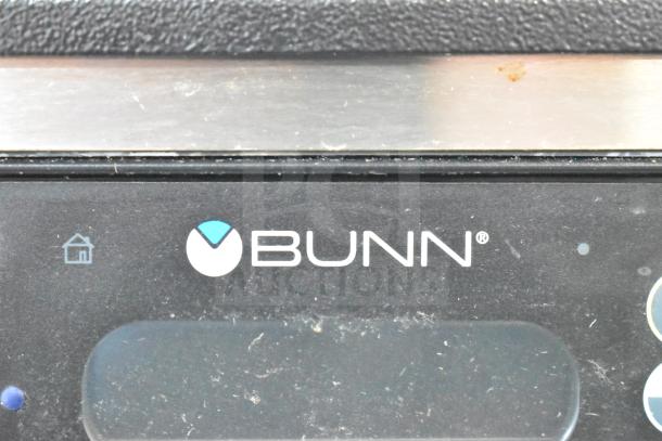 2019 Bunn ICB SH Commercial Iced Tea Machine, visible brand logo, 120/208 volts, 1 phase, good condition.