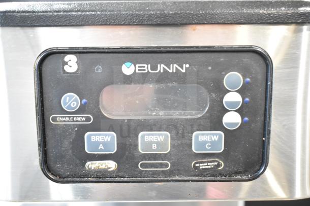 2019 Bunn ICB SH Commercial Iced Tea Machine, 120/208V, 1 Phase, digital control panel with brew options, stainless finish.