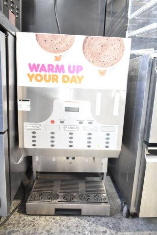 2019 Bunn IMIX-5 commercial cappuccino machine, 120/208-240V, 1 phase. Features large display and multiple drink options.