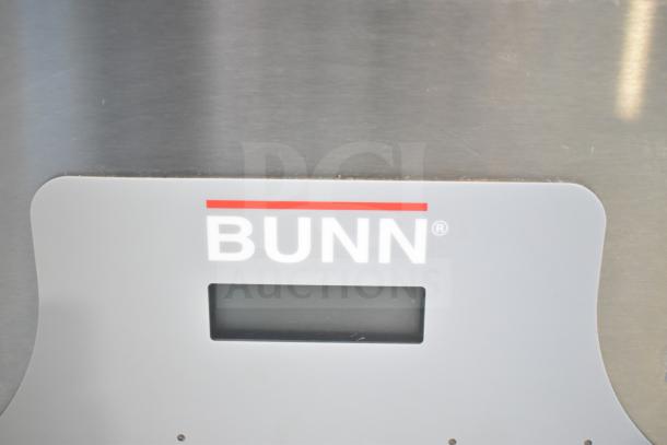 2019 Bunn IMIX-5 Commercial Cappuccino Machine, stainless steel. Features Bunn logo. 120/208-240V, 1 phase.