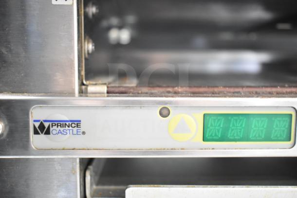 Prince Castle DHB32F-DD holding bin, stainless steel, digital display, 120V, 1 Phase, commercial use, good condition.