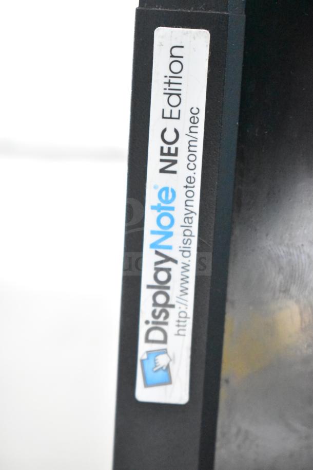 NEC V463 television with DisplayNote NEC Edition label, indicating software integration. Buyer must pick up.