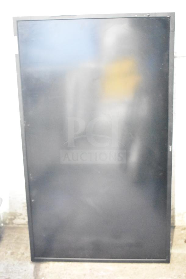 Two NEC V463 televisions, black frame, used condition, buyer pick-up only, no shipping.