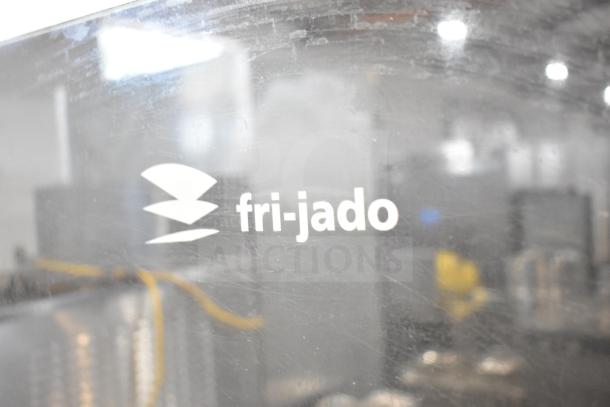Fri-jado TDR7-P rotisserie oven, commercial floor style, electric, broken glass visible, 208V, 3 phase.