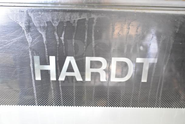 Two Hardt Inferno 4500 commercial natural gas rotisserie ovens, each with 40 bird capacity and 95,000-101,000 BTU.