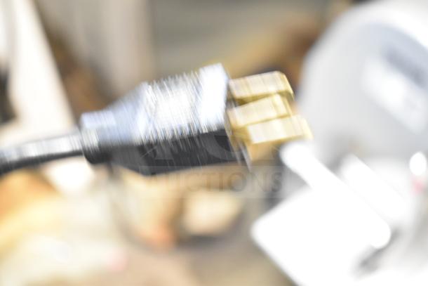 The image is not clear, but it is supposed to be a 2023 Frontline 47SS grease caddy on commercial casters.