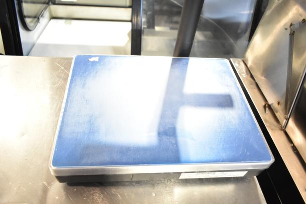 Mettler Toledo FreshWay Food Portioning Scale, 100-240V, 1 Phase, sleek stainless steel, gently used condition.