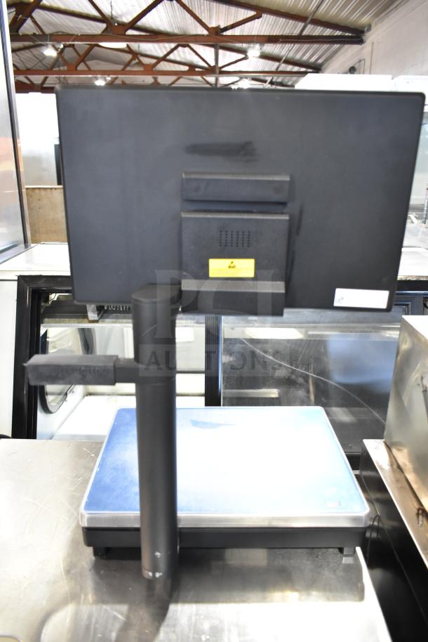 Mettler Toledo FreshWay Food Portioning Scale, model FreshWay, 100-240V, 1 Phase, used condition, visible rear display.