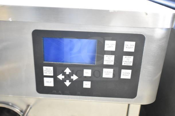 2025 Stoelting F131-38I2 soft serve machine control panel, stainless steel, 2 flavor with twist, 208-240V, 1 phase.