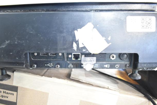 2016 Hobart HTi-7LH commercial scale, black, power ports visible, tested and working, model label DL00177.