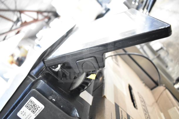 2016 Hobart HTi-LH commercial countertop food portioning scale, tested and working, with power specs label visible.