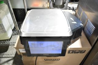 2017 Hobart HTi-7LH26 commercial food portioning scale. Stainless steel, tested working, 120/208-240V, 1 phase.