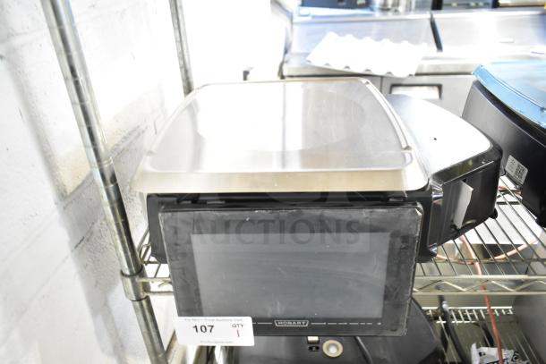2018 Hobart HTi-LH26 commercial countertop food portioning scale, tested and working, 120/208-240 volts, 1 phase.