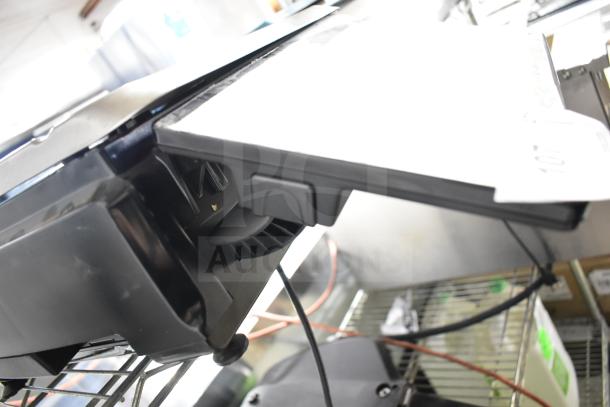 2018 Hobart HTi-LH26 commercial food portioning scale, 120/208-240V, tested working, black exterior.