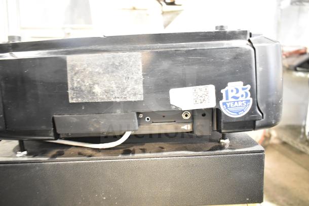 2023 Hobart HTi-SSLSC Commercial Food Portioning Scale on stand, tested and working, 120/208-240 Volts, 1 Phase.