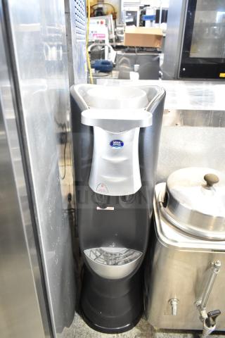 SOBP210ESNS Countertop Water Dispenser Base, 115 Volts, 1 Phase, black and silver finish, Nestlé Waters branding visible.