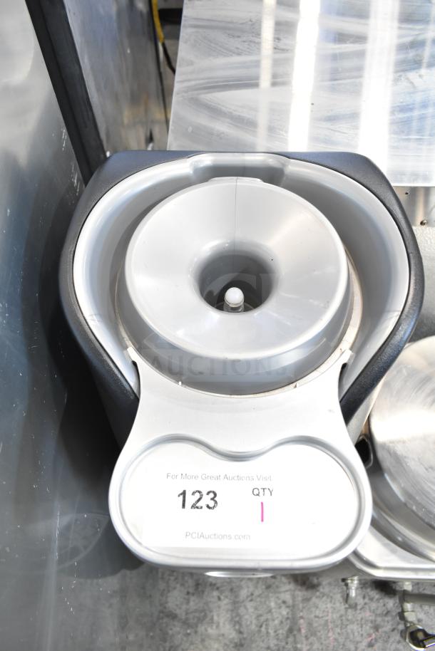 SOBP210ESNS countertop water dispenser base, 115 volts, 1 phase, model SOBP210ESNS. Appears in good condition.