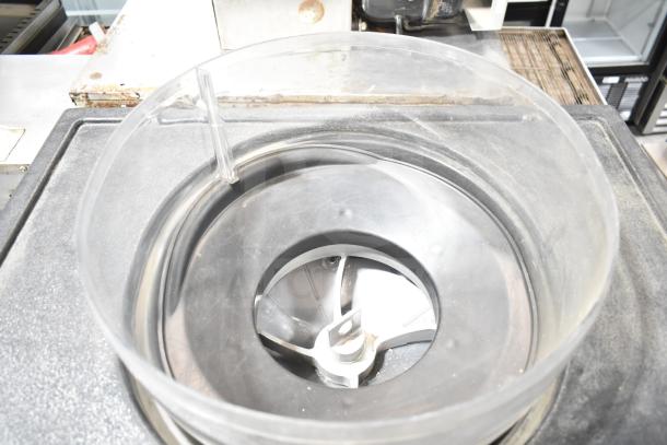 Multiplex MA-8-1US commercial blend-in-cup workstation, features visible blade assembly. Used condition. 115V, 1 phase.