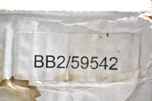 Blend Buddy Wall Mounting Dispensing System box with visible markings "BB2/59542"; packaging shows wear.