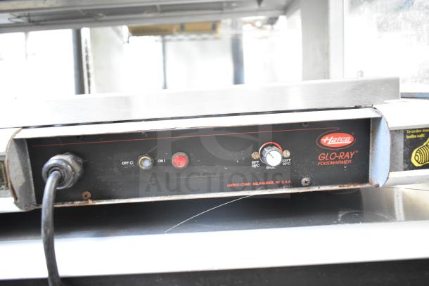 Hatco GR2SDH-30 countertop warming display, Glo-Ray model, 120 volts, 1 phase, visible controls and power cord, used condition.