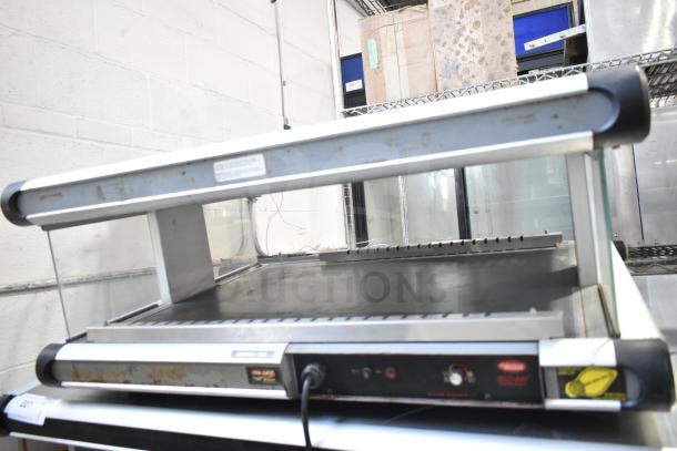 Hatco GR2SDH-30 Commercial Warming Display Merchandiser, 120 Volts, 1 Phase, silver, used condition.