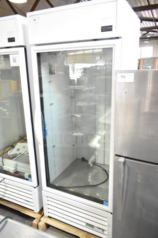 2022 True TSCI-600R-G-PH commercial cooler, single glass door, 115V, 1 phase, excellent condition, labeled for auction.