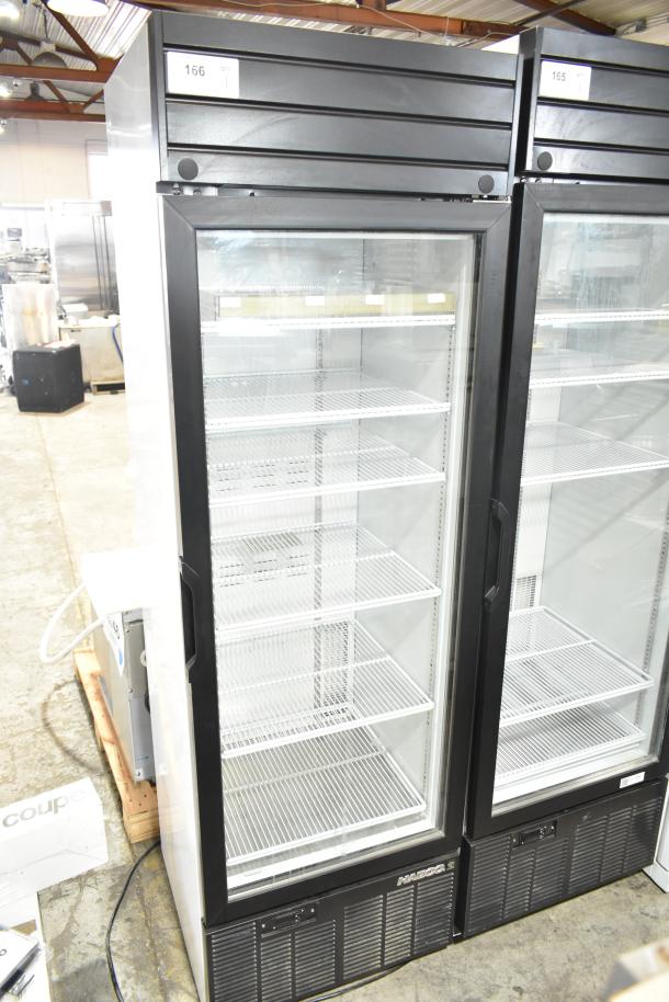 2019 Habco SE18HC Commercial Single Door Cooler, model SE18HC, in excellent condition. 110 Volts, 1 Phase.